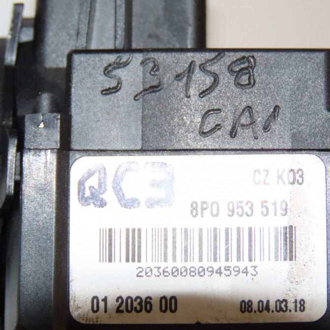 Commande essuie glace occasion AUDI A3 II Phase 1 06-2003->06-2008 1.9 TDi 8P0953519D9B9 4