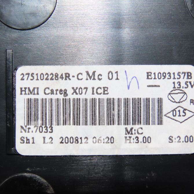 Commande de chauffage occasion DACIA SANDERO II Phase 2 02-2017->... 275102284R 4