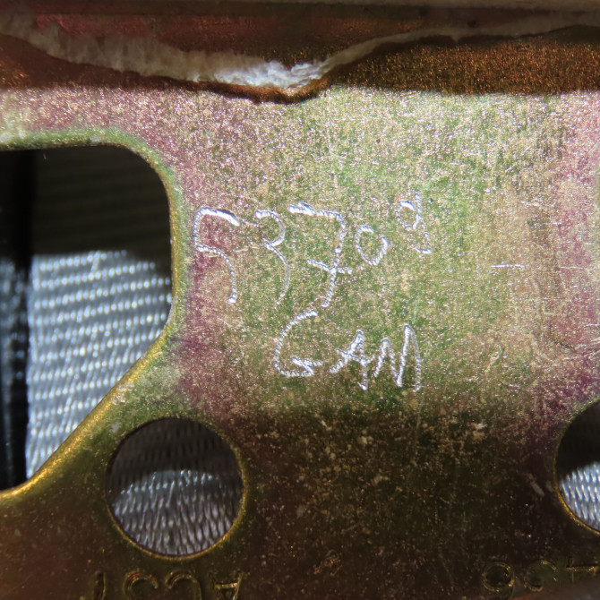 Ceinture arrière droite occasion CITROEN SAXO Phase 2 09-1999->12-2004 1.1i 60ch 8973HG 4