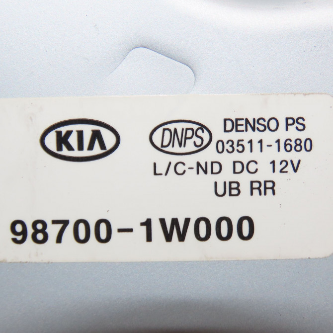 Moteur essuie-glace arrière occasion KIA RIO III Phase 1 06-2011->... 1.2i 85ch 987001W000 4