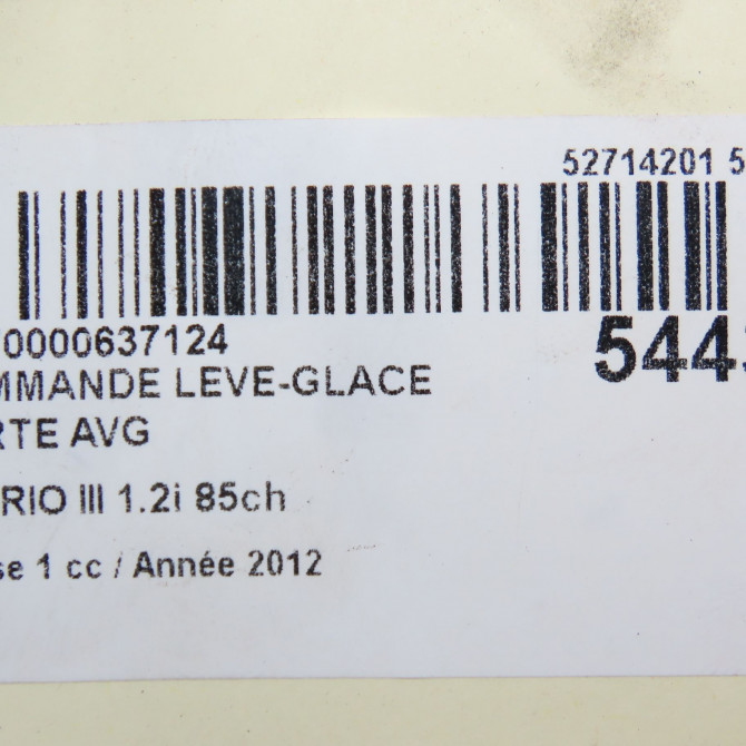 Commande lève-glace porte avant gauche occasion KIA RIO III Phase 1 06-2011->... 1.2i 85ch 935701W000 6