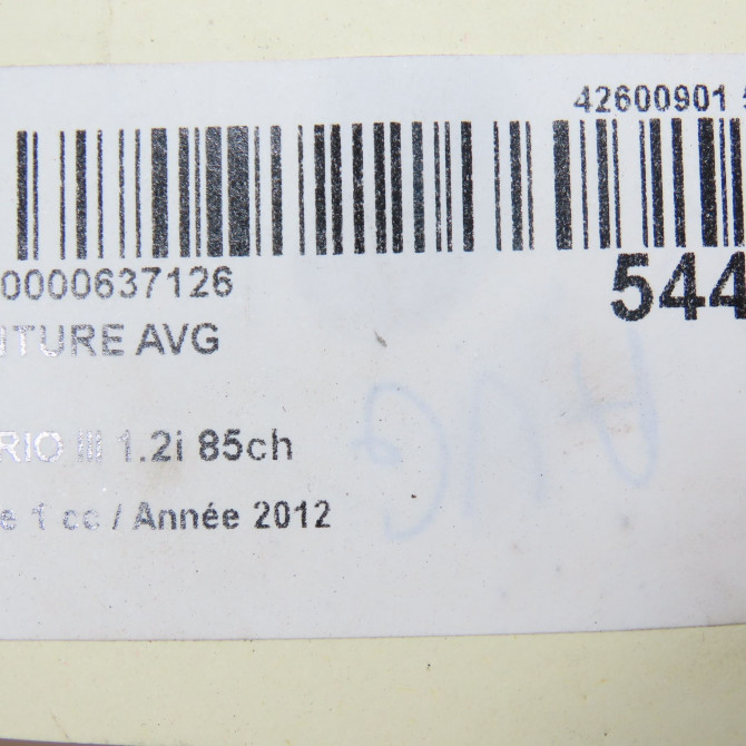 Ceinture avant gauche occasion KIA RIO III Phase 1 06-2011->... 1.2i 85ch 888701W330HCS 6