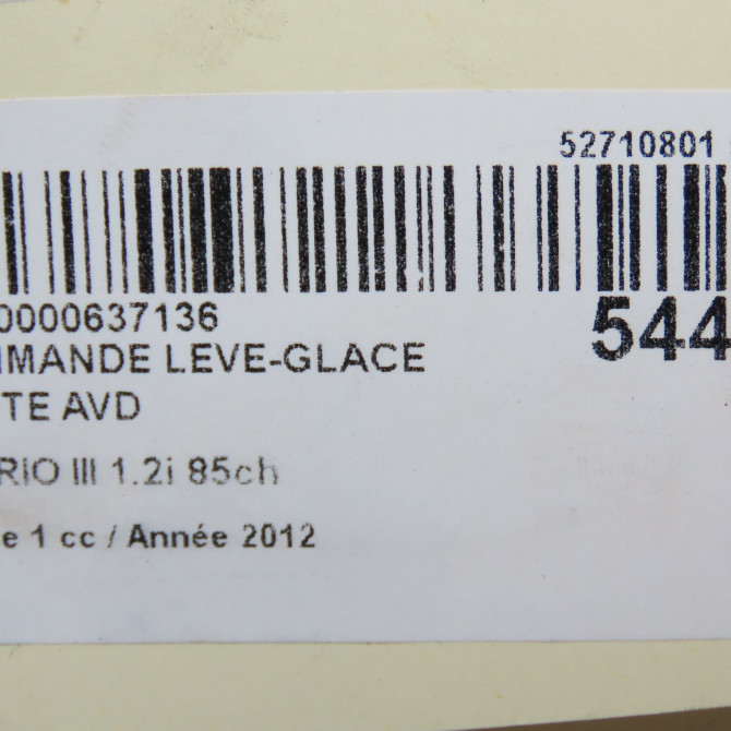 Commande lève-glace porte avant droite occasion KIA RIO III Phase 1 06-2011->... 1.2i 85ch 935751W010 6