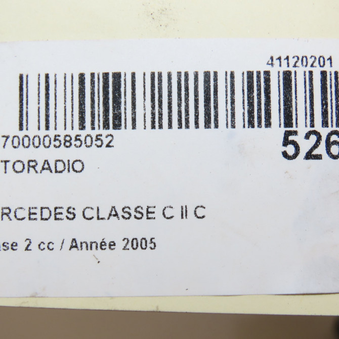 Autoradio occasion  203870458980 5