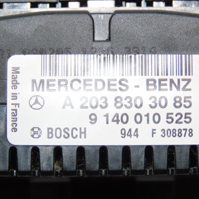 Commande de chauffage occasion  2038303185 4