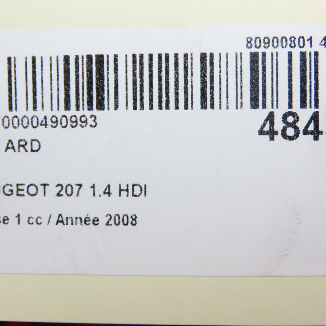 Feu arrière droit occasion PEUGEOT 207 Phase 1 04-2006->06-2013 1.4 HDI 6351Y7 5