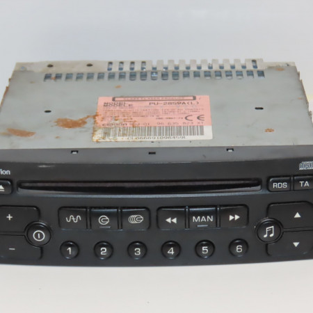 Autoradio occasion PEUGEOT 206 + Phase 1 03-2009->05-2013 1.4 HDI 70ch 6564WF
