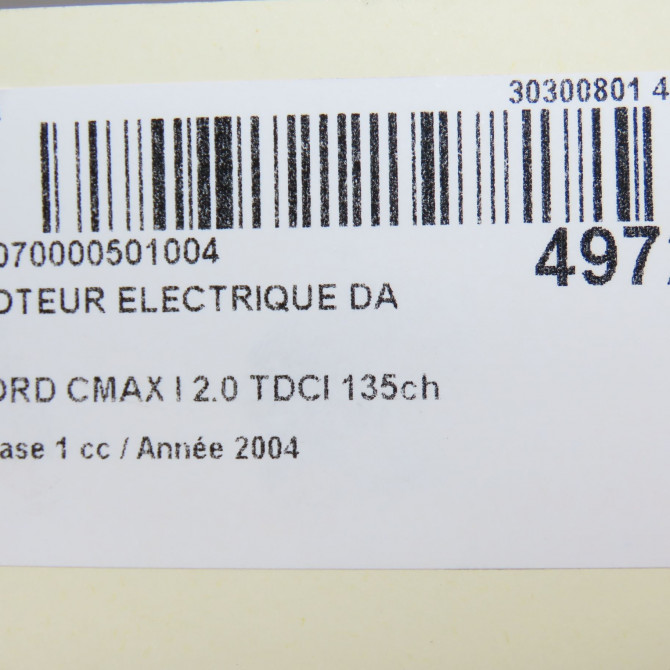 Moteur electrique de direction assistée occasion FORD CMAX I Phase 1 09-2003->03-2007 2.0 TDCI 135ch 1545071 5