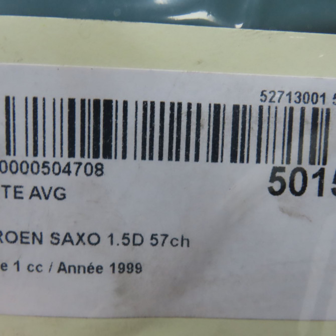 Porte avant gauche occasion  9002J2 6