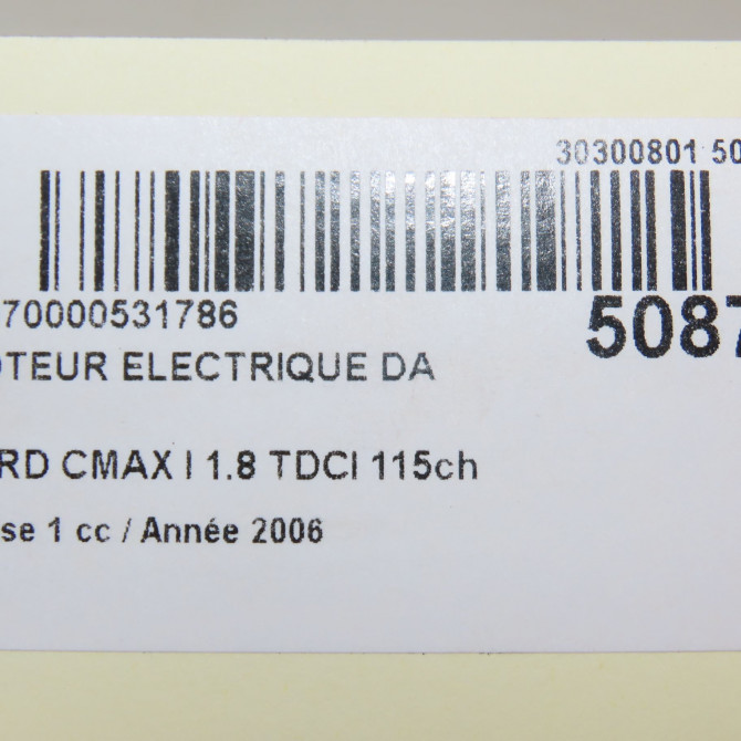 Moteur electrique de direction assistée occasion FORD CMAX I Phase 1 09-2003->03-2007 1.8 TDCI 115ch 1545071 7