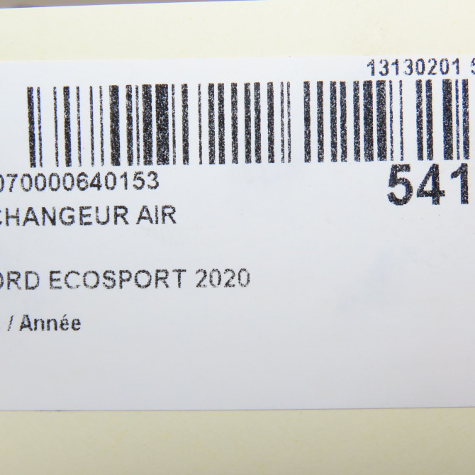 Echangeur air occasion FORD ECOSPORT 2163154 6