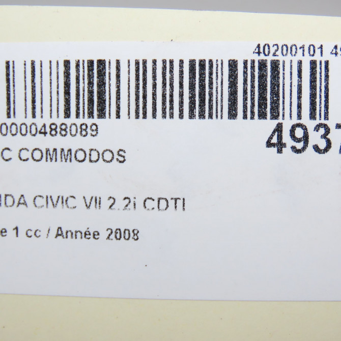 Bloc commodos occasion HONDA CIVIC VII Phase 1 01-2006->09-2008 2.2i CDTI 7