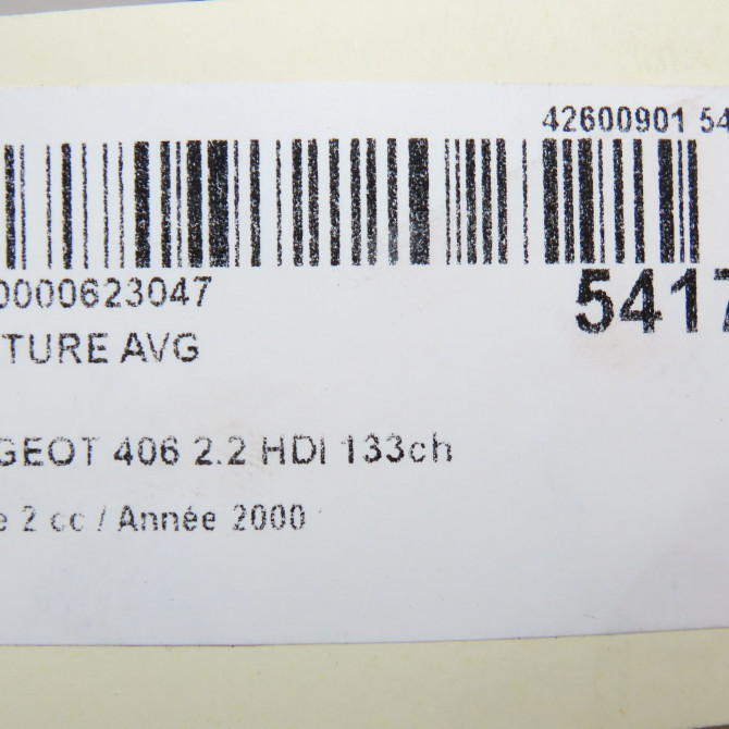 Ceinture avant gauche occasion PEUGEOT 406 Phase 2 04-1999->04-2004 2.2 HDI 133ch 8974CT 6