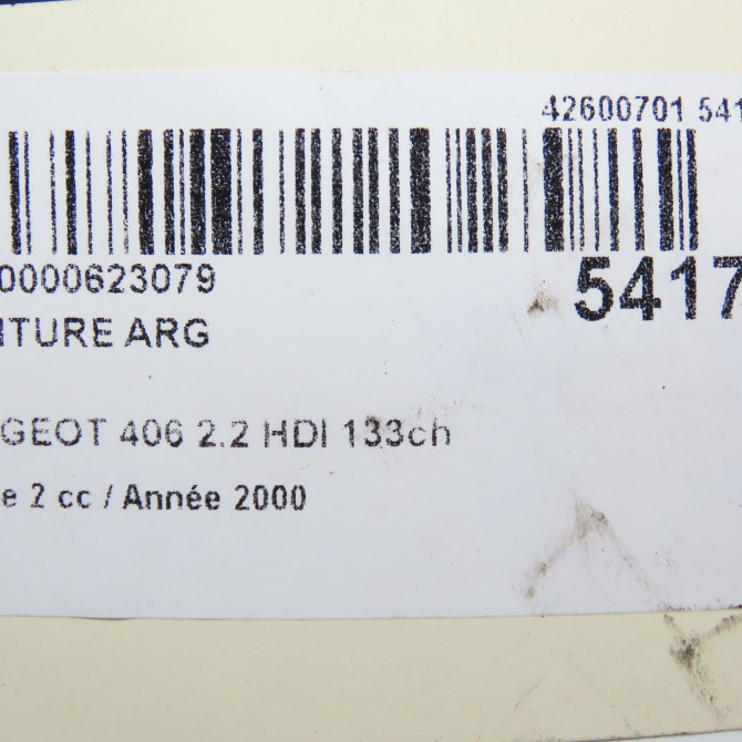 Ceinture arrière gauche occasion PEUGEOT 406 Phase 2 04-1999->04-2004 2.2 HDI 133ch 8973S3 4
