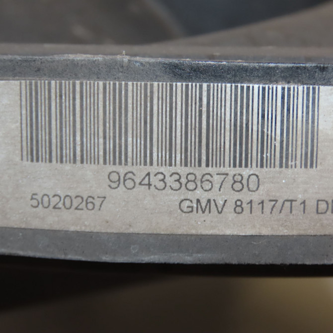 Ventilateur de refroidissement occasion PEUGEOT 206 Phase 2 02-2003->02-2009 1.4 HDI 70ch 1253R7 4