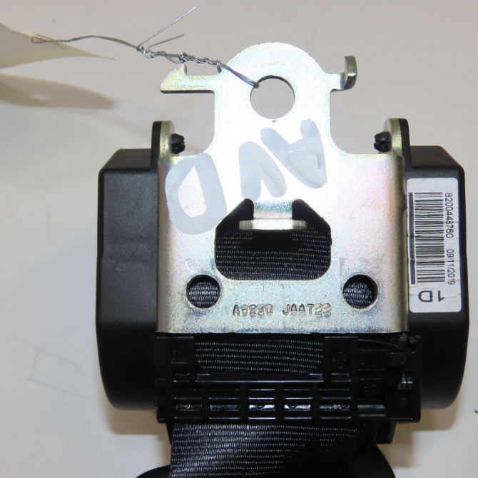 Ceinture avant droite occasion RENAULT KANGOO II Phase 2 01-2013->... ELEC 8200448760 3