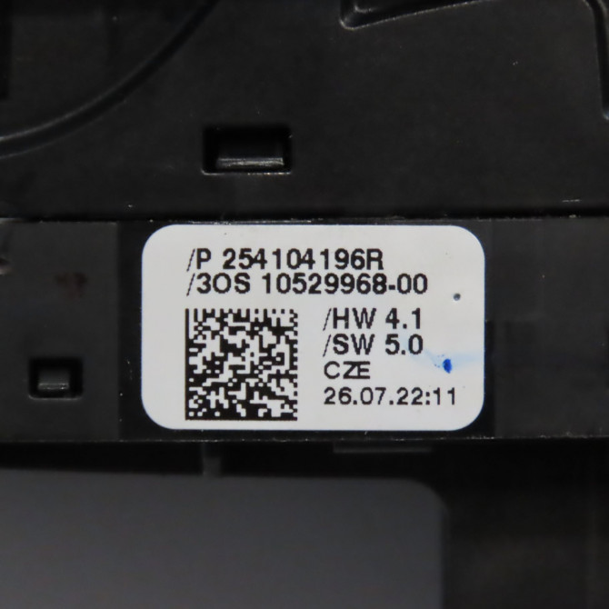 Commande lève-glace porte avant gauche occasion  254104196R 4