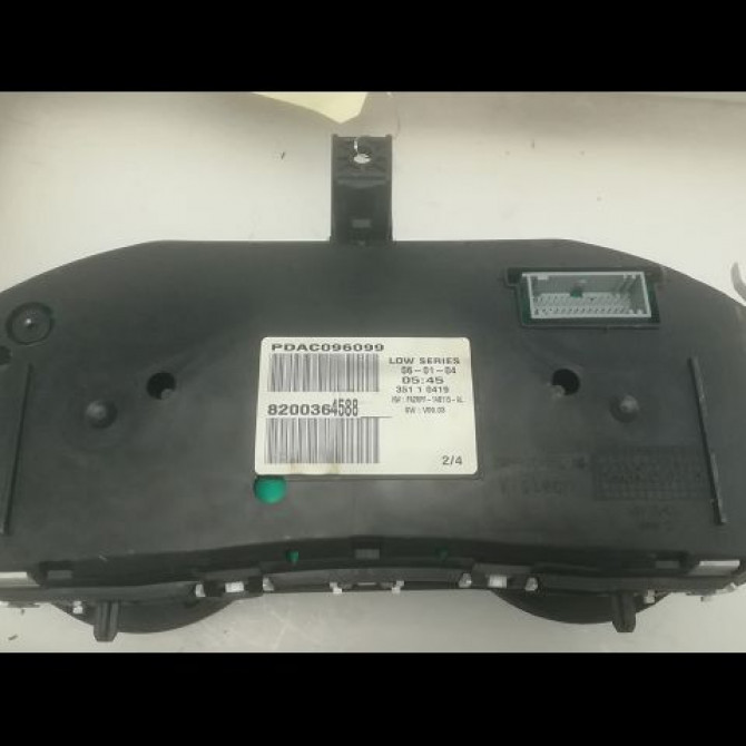 Compteur occasion RENAULT MEGANE II Phase 1 09-2003->12-2005 1.5 DCI 80ch 8200462283 2