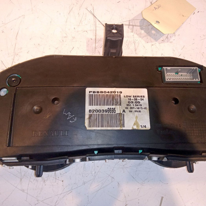 Compteur occasion RENAULT MEGANE II Phase 1 09-2003->12-2005 1.5 DCI 80ch 8200462283 2