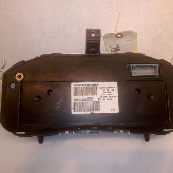 Compteur occasion RENAULT MEGANE II Phase 1 09-2003->12-2005 1.5 DCI 80ch 8200462283 2