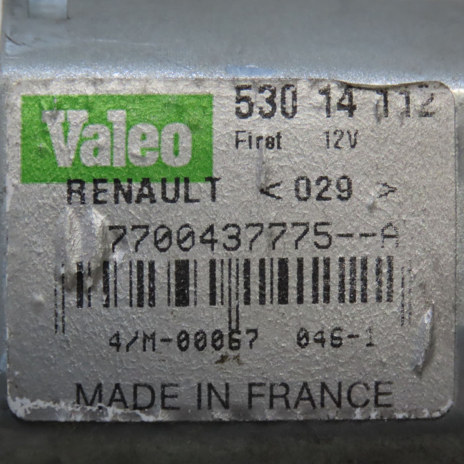 Moteur essuie-glace arrière occasion RENAULT SCENIC I Phase 2 08-1999->06-2003 1.6i 107ch 7700437775 4