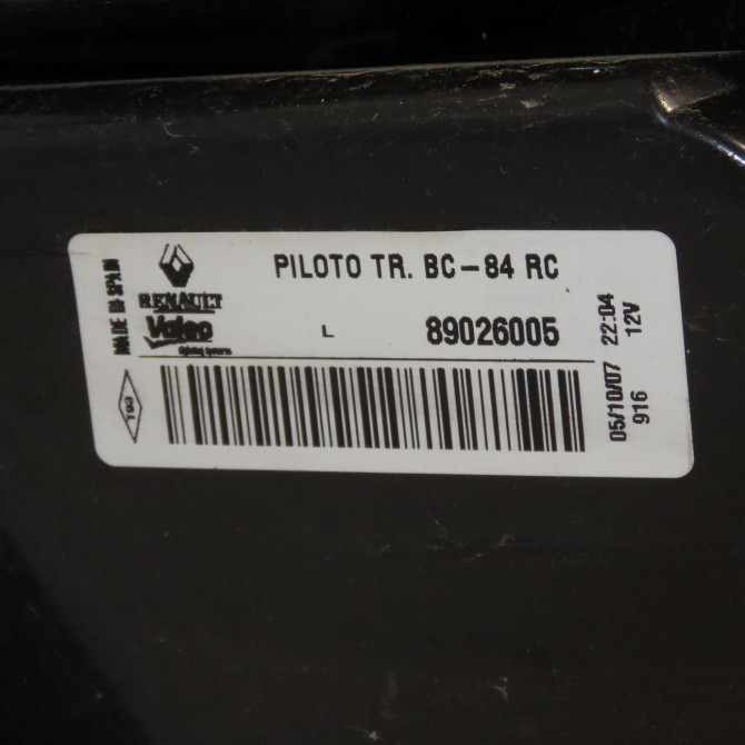 Feu arrière gauche occasion RENAULT MEGANE II Phase 1 09-2003->12-2005 1.6 16v 8200073236 4