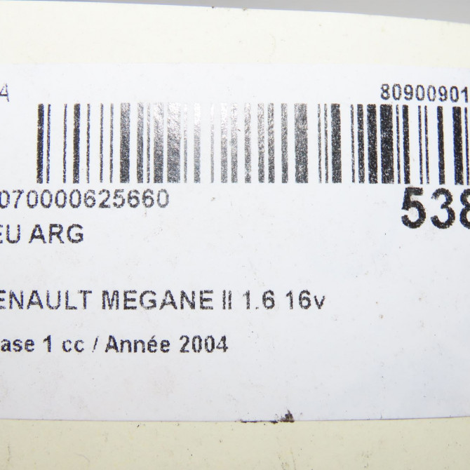 Feu arrière gauche occasion RENAULT MEGANE II Phase 1 09-2003->12-2005 1.6 16v 8200073236 6