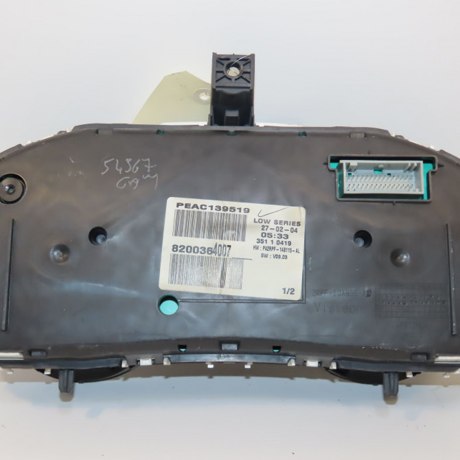 Compteur occasion RENAULT MEGANE II Phase 1 09-2003->12-2005 1.5 DCI 100ch 8200462283 2