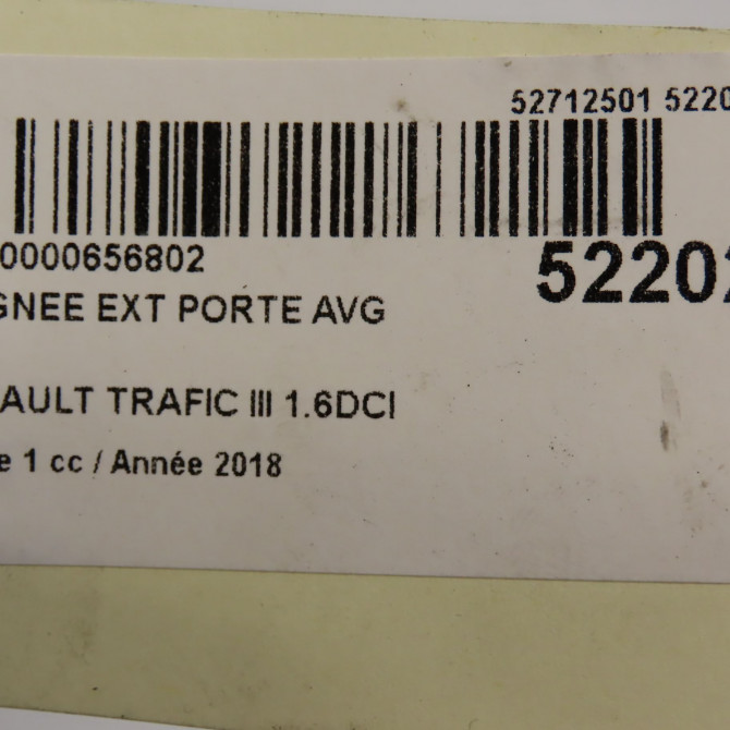 Poignee ext porte avg occasion  806079436R 4