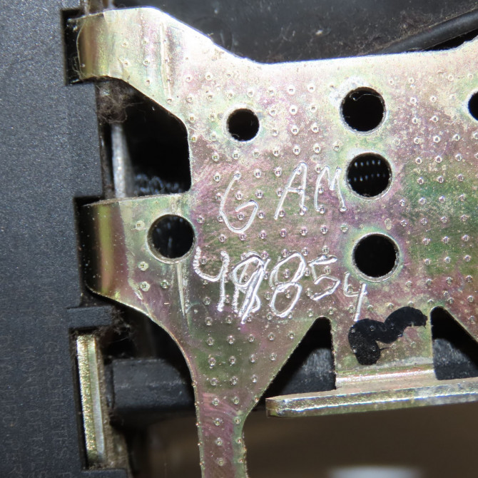 Ceinture avant droite occasion VOLKSWAGEN BORA Phase 1 10-1998->12-2005 1.9 TDI 100ch 1J4857706AAHCP 5