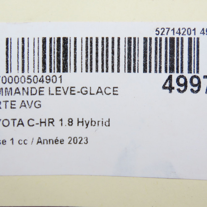 Commande lève-glace porte avant gauche occasion  84040F4090 7