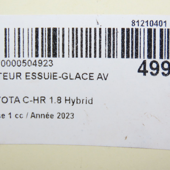 Moteur essuie-glace avant occasion  85110F4010 6