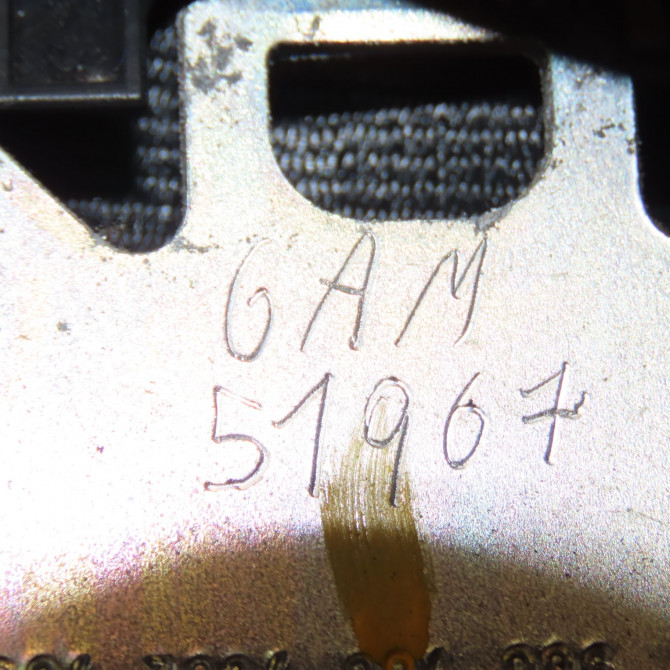 Ceinture avant gauche occasion VOLKSWAGEN POLO IV Phase 2 05-2005->09-2009 1.4 TDI 70ch 6Q4857705JRAA 6