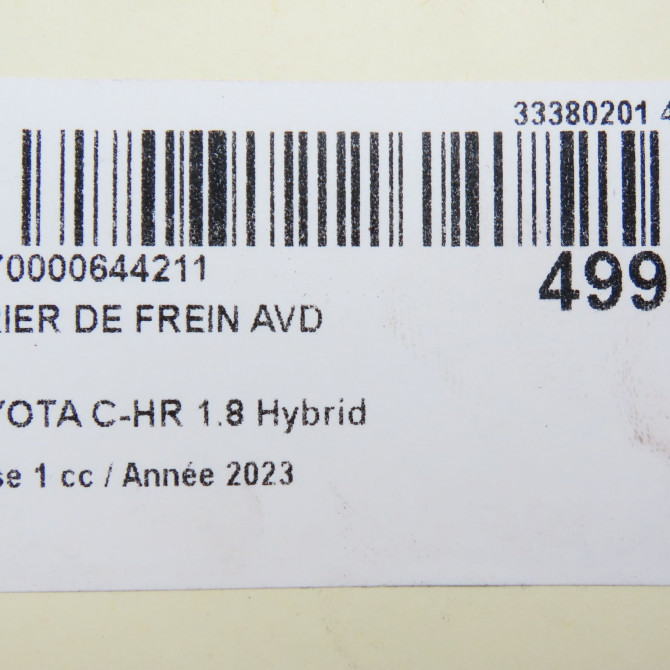 Etrier de frein avant droit occasion 6