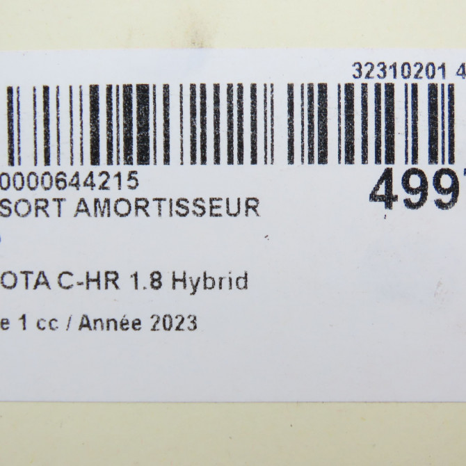 Ressort amortisseur ard occasion 5