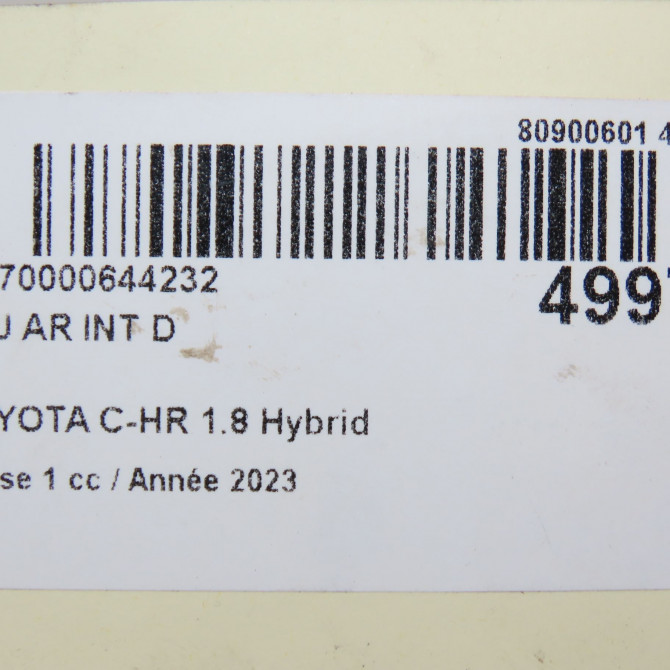 Feu arrière intérieur droit occasion 6