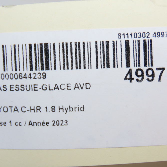 Bras essuie-glace avant droit occasion 4