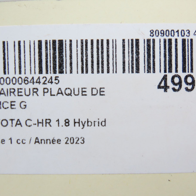 Eclaireur plaque de police g occasion 4