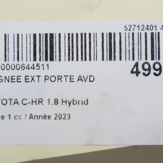 Poignee ext porte avd occasion 4