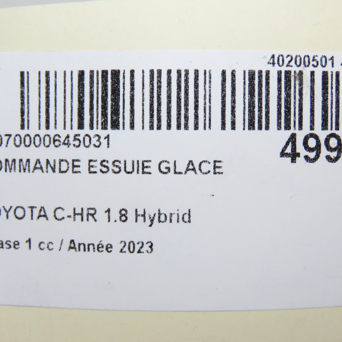 Commande essuie glace occasion 6