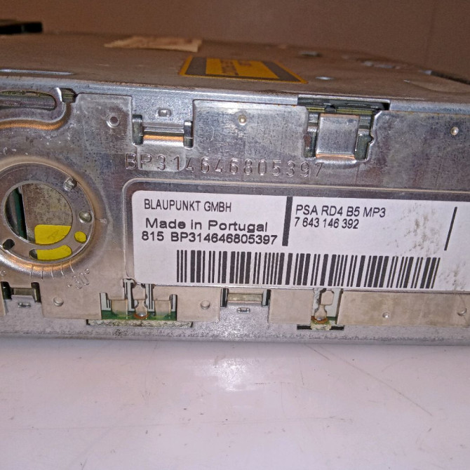 Autoradio occasion CITROEN C4 I Phase 1 11-2004->07-2008 1.6i 16v 6579NZ 3