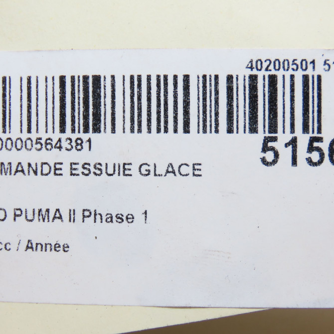 Commande essuie glace occasion FORD 2101020 6
