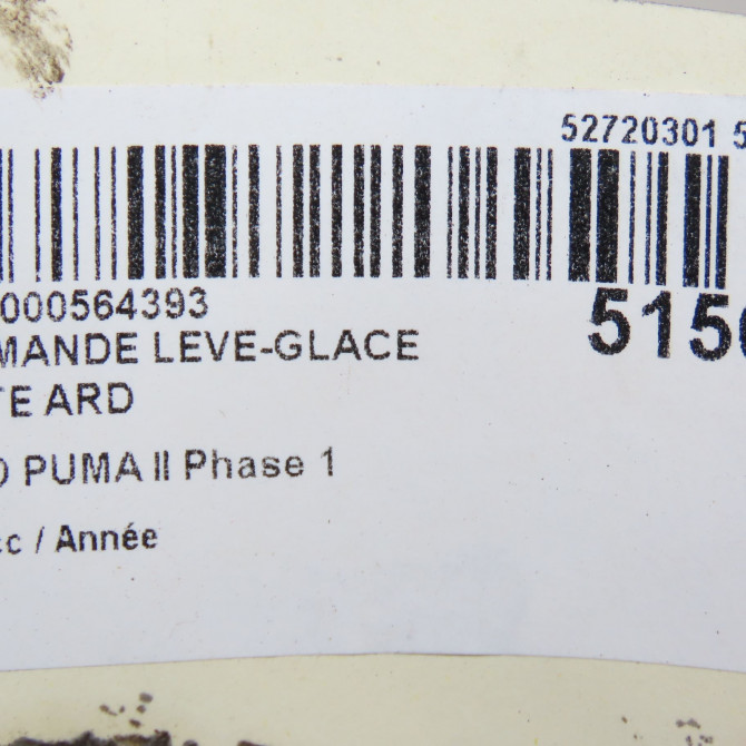 Commande leve-glace porte arrière droite occasion FORD 2490173 4