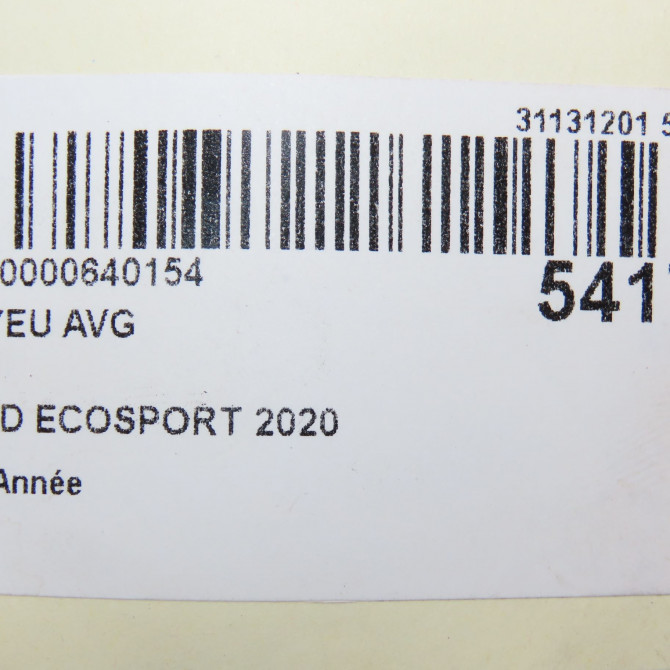 Moyeu avg occasion FORD ECOSPORT 2444962 5