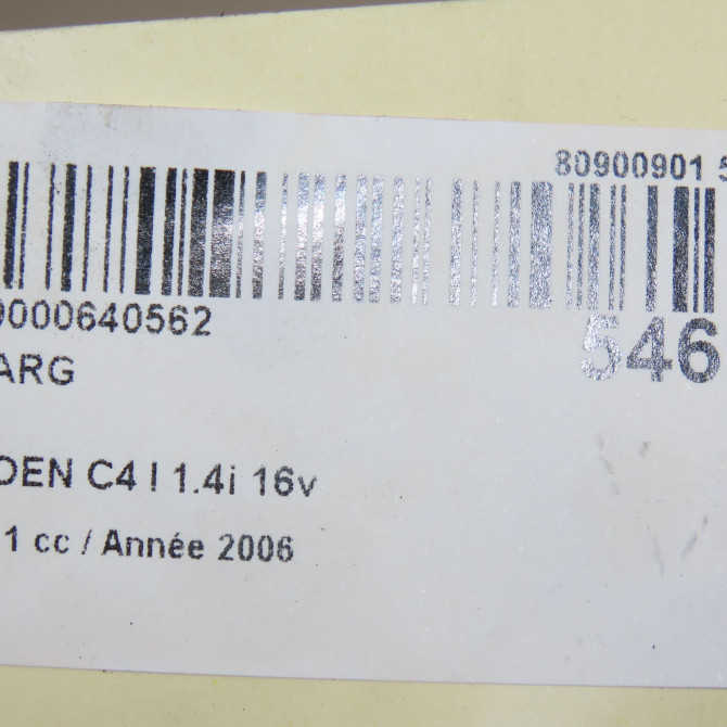 Feu arrière gauche occasion CITROEN C4 I Phase 1 11-2004->07-2008 1.4i 16v 6350T8 6