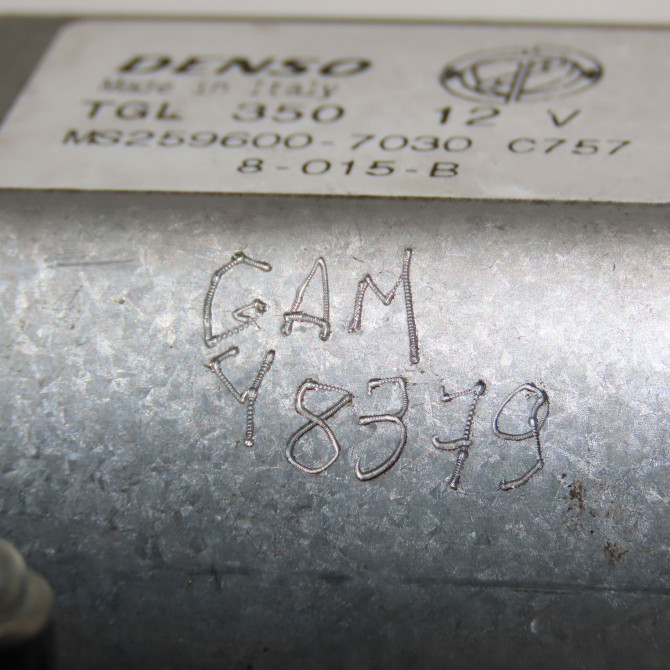 Moteur essuie-glace arrière occasion FIAT IDEA Phase 1 04-1995->04-1999 1.3 DT 90ch 51848464 5