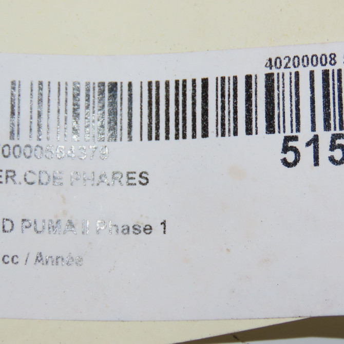 Interrupteur commande de phares occasion FORD 2430314 5