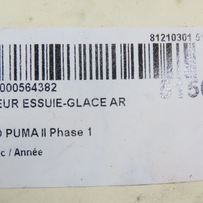 Moteur essuie-glace arrière occasion FORD 2525495 6