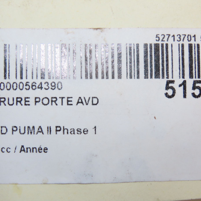 Serrure porte avd occasion FORD 2693716 6