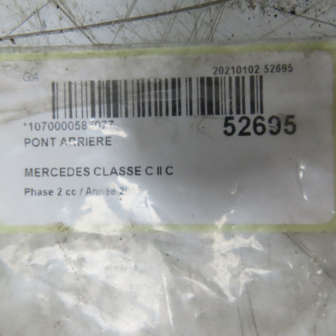 Pont arriere occasion  203350426480 6